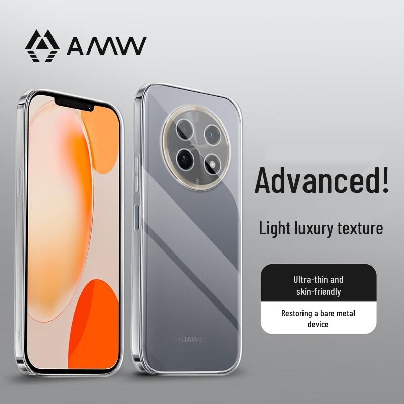 

Прозрачный мягкий чехол-подушка безопасности AMW для Honor X60 Pro/X9C