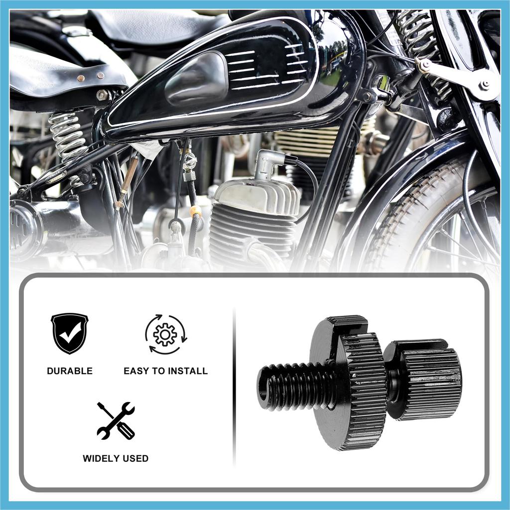 BULLSPANN Motorcycle Motorcycle Brake Clutch Cable Line Adjustment Screw Adjustment Bolt with Slot Aluminum