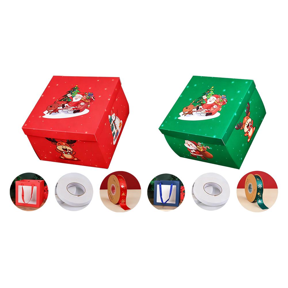 Surprise Explosion Box For Christmas DIY Easy To Install Creative Gift For Christmas New Year Kids Surprise Gift Box