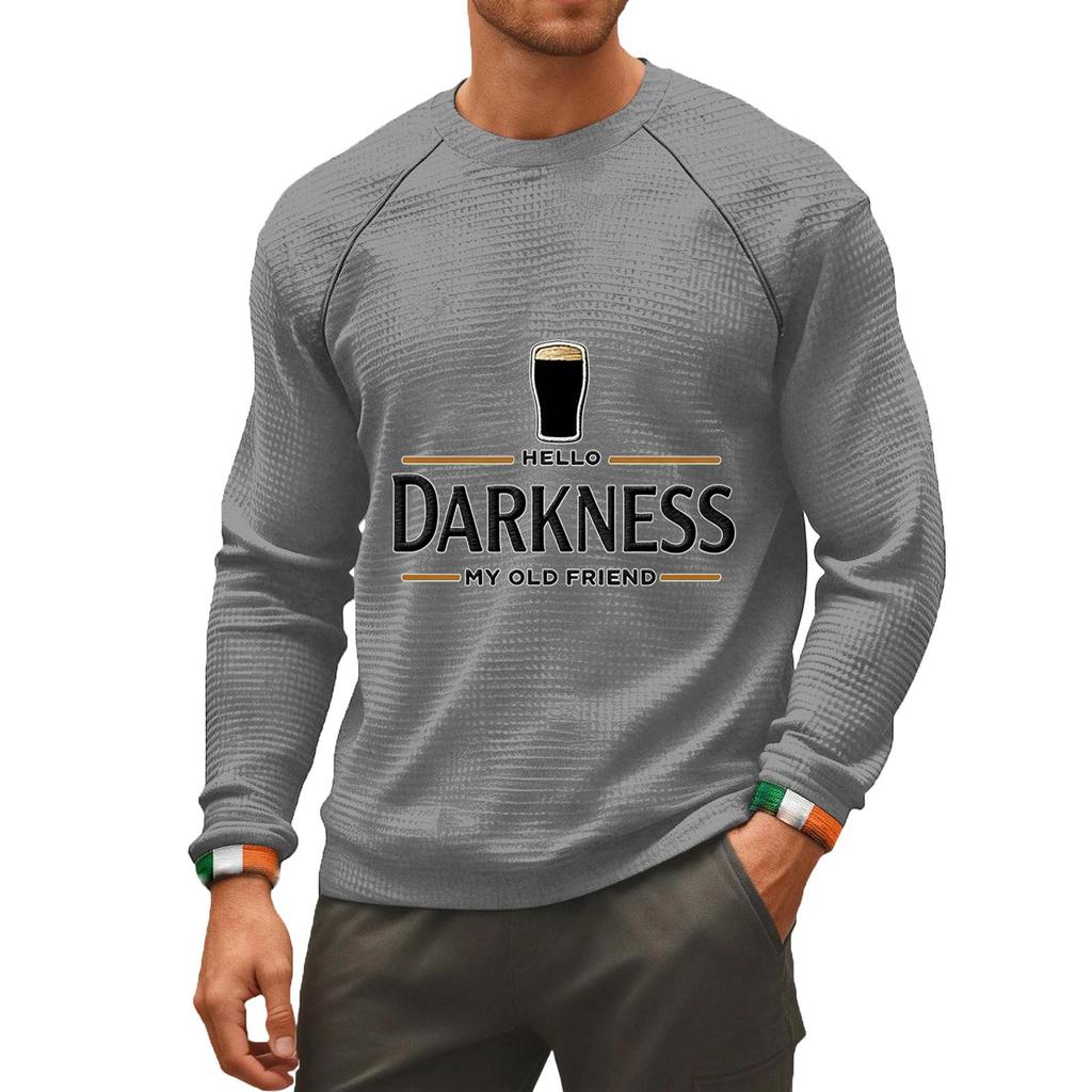 Men's Darkness My Old Friend T-Shirt Irish Beer Shirt Ireland Tee