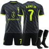 26/27 Club Soccer Training Jersey Fluorescent Green 19 Alvarez 7 Lee Kang-in Atletico Madrid Away Football Shirt