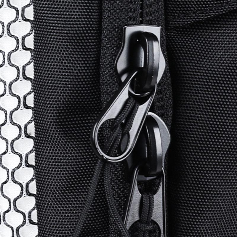 New LiNing Artificial Leather With Textile Basketball Bag Backpack Men's Black ABSR437-1