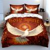 Holy Spirit Artwork For Worship  Kid'S And Adults' Bedroom Decor, Exquisite Three-Piece Bedding Set Gift