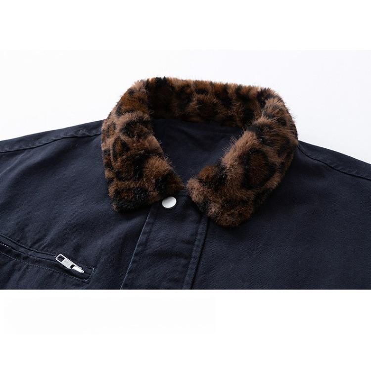 Versatile Coat Minimalist High-end Cotton Jacket Men's 2026 Jacket Washed Do Old Lapel Men's Spring and Fall Clothes Breathable Work Casual Jacket