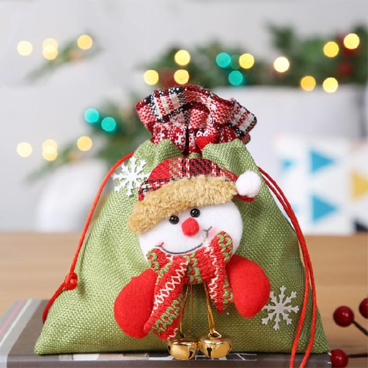 Cloth Gift Bags for Treats Snacks Storage Pouch Festival Cookie Candy Gift Bag