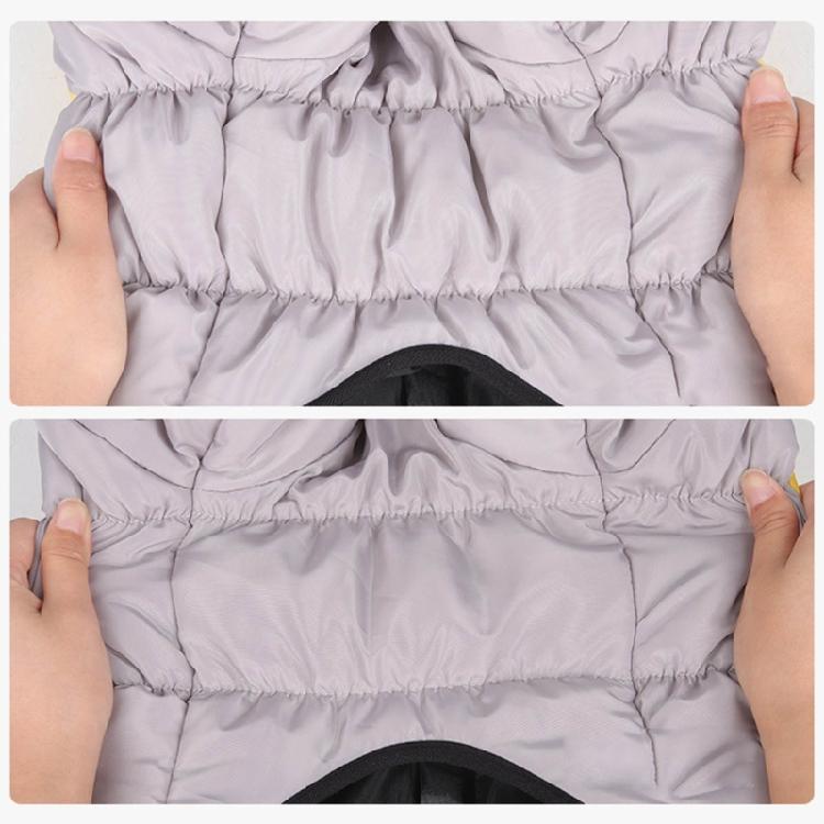 Winter Dog Coat Warm Turtleneck Dog Clothes Waterproof High Neck Jackets Vest