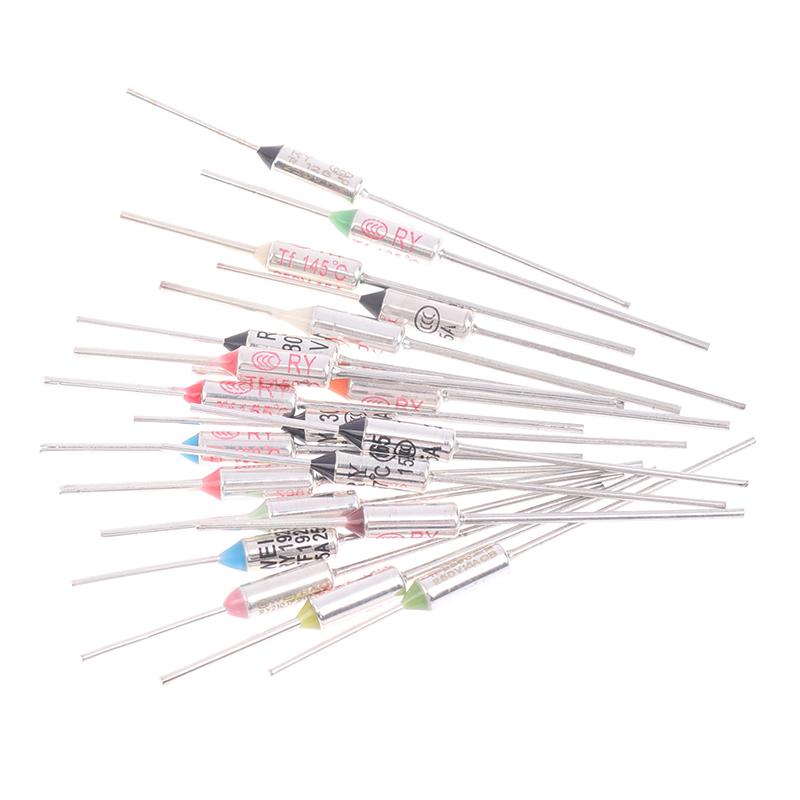 10Pcs Tf Thermal Fuse Ry 15A 250Vtemperature 121C 125C 128C 130C 135C 140C 145C 150C 155C 160C 165C 167C 175C 180C 185C 192C