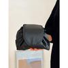 1pc Portable Black Drawstring Makeup Bag Cosmetic Pouch Travel Organizer Travel Makeup Cosmetic Vacation Organizer Large Capacity holds