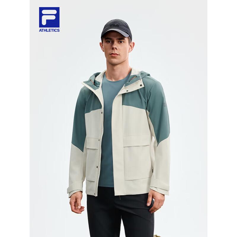 FILA Men s Breathable Shell Waterproof Hooded Jacket XL