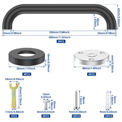 2 szt. Ze stali nierdzewnej Poręcz prysznicowa Antypoślizgowe poręcze bezpieczeństwa Uchwyt wsparcia prysznicowego do łazienki i toalety Wielofunkcyjny wieszak na ręczniki