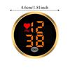 Mini Car Dashboard Clock Touch-Activated Digital Clock Stick-On Clock  for Car Boat Bike Truck