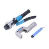 Hydraulic Tube Expander Tool Kit Compact Swaging with Cutter for 3 8 to 1‑5 8in Pipes CT‑300L