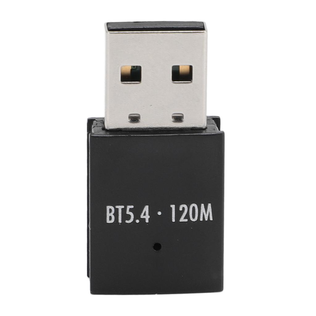 USB Bluetooth Adapter 120m Drahtloser USB Bluetooth 5.4 Empfänger und Sender für Tastatur Mäuse