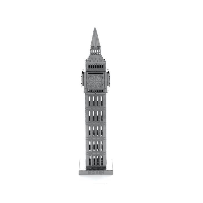 Puzzle 3D - Metal Earth - MMS019 - Big Ben - Métal - Montage facile - À partir de 8 ans
