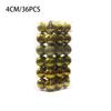 36 Pieces Indoor Wall Christmas Bauble Home Office Hotel Tree Hanging Pendant Festival Decoration Ornament 4cm Diameter
