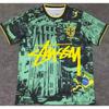Maglia da Calcio Signature Stussy Retro Brasile Argentina Portogallo Maglia da Allenamento Calcio Uomo Donna Manica Corta