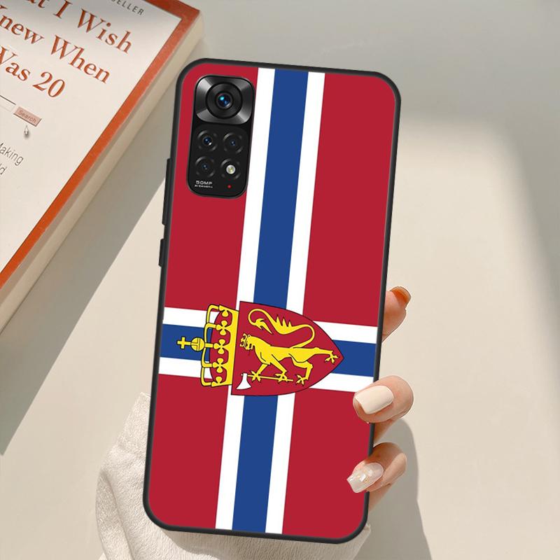 

Чехол с флагом Норвегии для Xiaomi Redmi Note 10 8 9 11 Pro 8T 9S 10S 11S Redmi 10C 9C 9A 9T K50 K40 Gaming Redmi Note 11 Pro