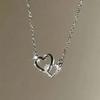 New Fashion Simple Metal Spiral Sun Shaped Hollow Out Pendant Necklace Charm Temperament Clavicle Chain Party Jewelry Gift