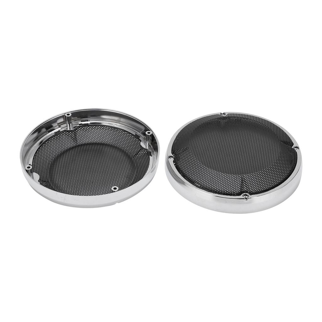 Motorcycle Speaker Mesh Cover Grille Saddlebag Lid Motors Audio Accessory Replacement for Touring