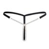 Sexy Pearl G-string Elastic Crotchless Briefs Thongs Underwear G-string Nightwear Women's Erotic Panties Underwear Clubwear