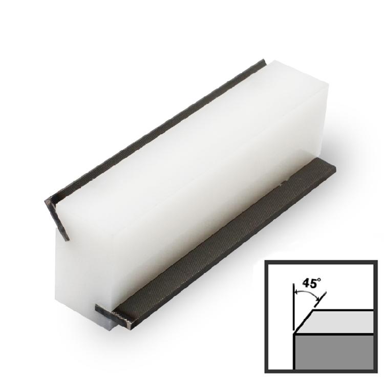 Guitar Fret Beveling File, Cutting Edge Tool Fret End Dressings Luthier Tool Ukulele 45/90 Degree Luthier File Tool