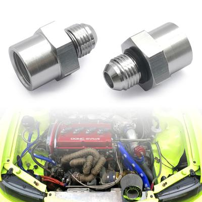 6AN Rett Ende Kobling for Flettet Drivstoff Olje Gassledning Slangeende 6 AN Fittings Aluminium 6AN til M16x1.5 Adapter