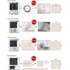 1PC Embroidered White Tulle Sheer Curtains for Living Room Luxury European Lace Voile Yarn Window Bedroom Door Floral Drapes