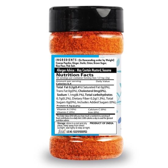 SARANZ Směs na Kimchi Exotické Koření | Ideální na Svačiny, Kimchi, Marinády, Rýžové Misky, Chleby Aromatické a Ochucené Veganské (100 gramů posypová sklenice)