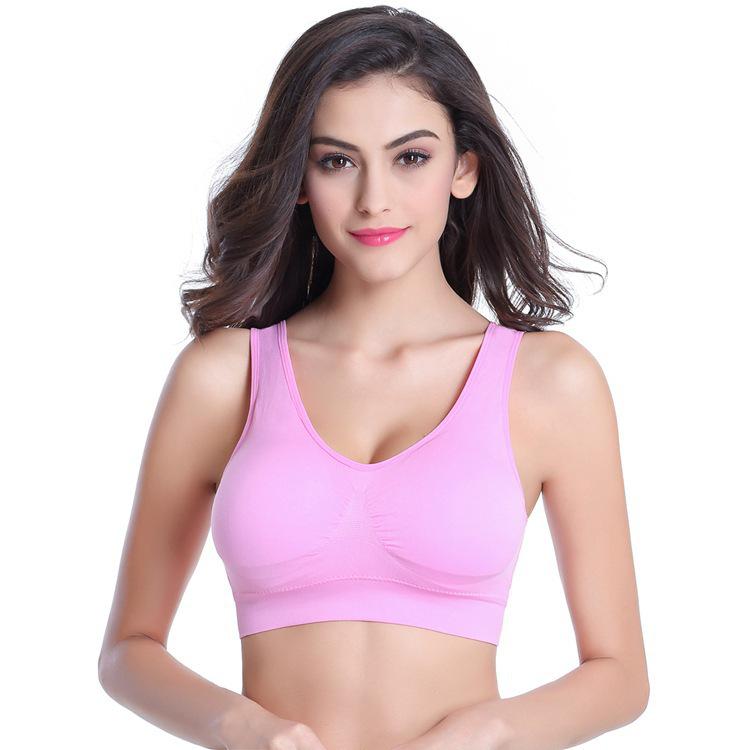 Cross-Border Genie Seamless Women's Sports Bra – Comfortable Yoga and Fitness Underwear, No Underwire