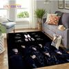 Alfombra de Área Más Nueva de Kpop Bangtan Boys BTS Alfombrilla de Piso para Juegos Infantiles Alfombra Decorativa Más Nueva con Patrón 3D para Sala de Estar