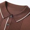 JOW Men's Color-Block Jacquard Polo Shirt