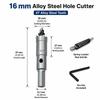 2pcs TCT Tipped Carbide Hole Cutter 3/4 Inch 19mm Diameter Heavy Duty Hole Cutter  For Metal Cutting