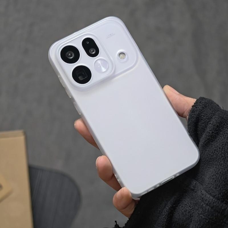 Case For OPPO Find X9 Pro Find X9 S 5G Simple Magnetic Matte TPU Transparent Soft Silicone Phone Cover Shockproof Bumper
