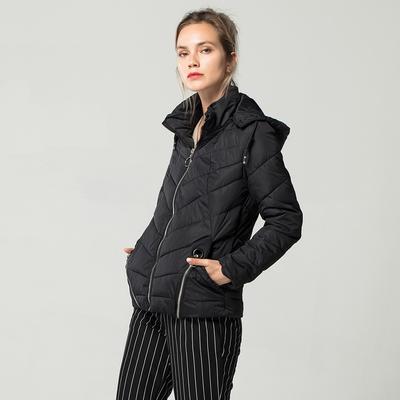 Weiche, bequeme Damen-Herbst-Winter-Kapuzenjacken, Mäntel, schlanke, mit Baumwolle gefütterte Parkas, Oberbekleidung