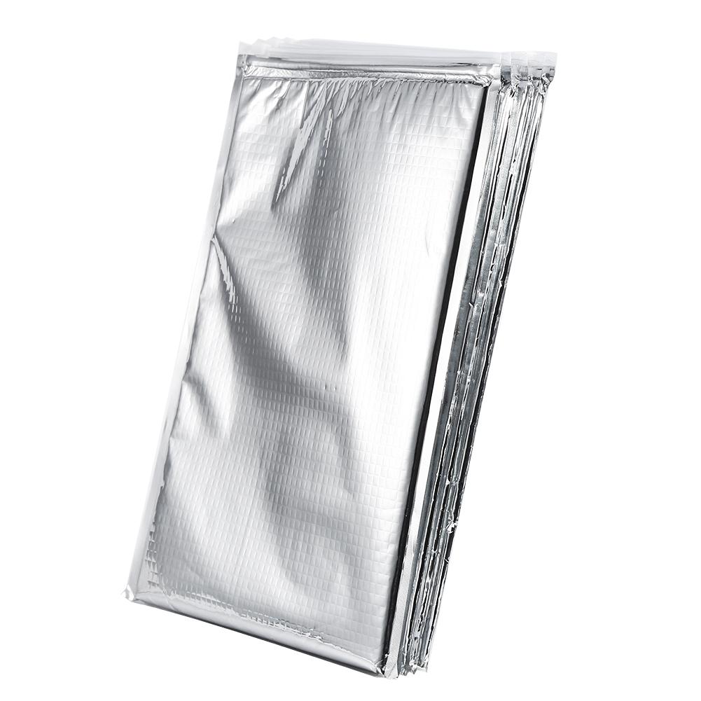 

3 Types 5pcs set Aluminum Foil Insulated Food Storage Bag Thermal Cooler Silver 35*40cm