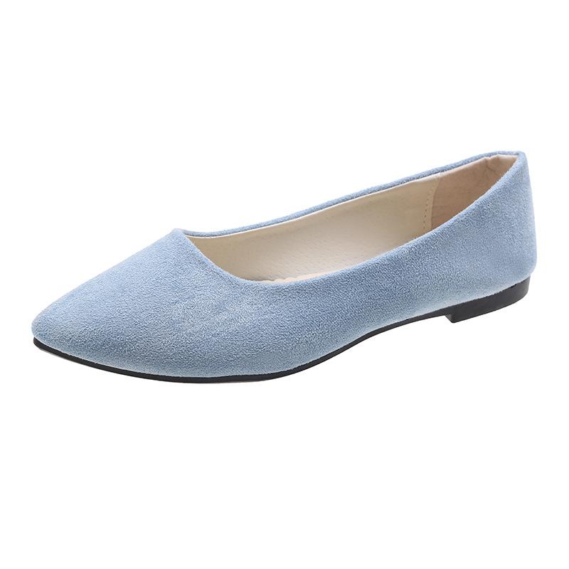 Moda damska Szpiczasty Nosek Mokasyny Baleriny Balet Casual Mieszkania Buty