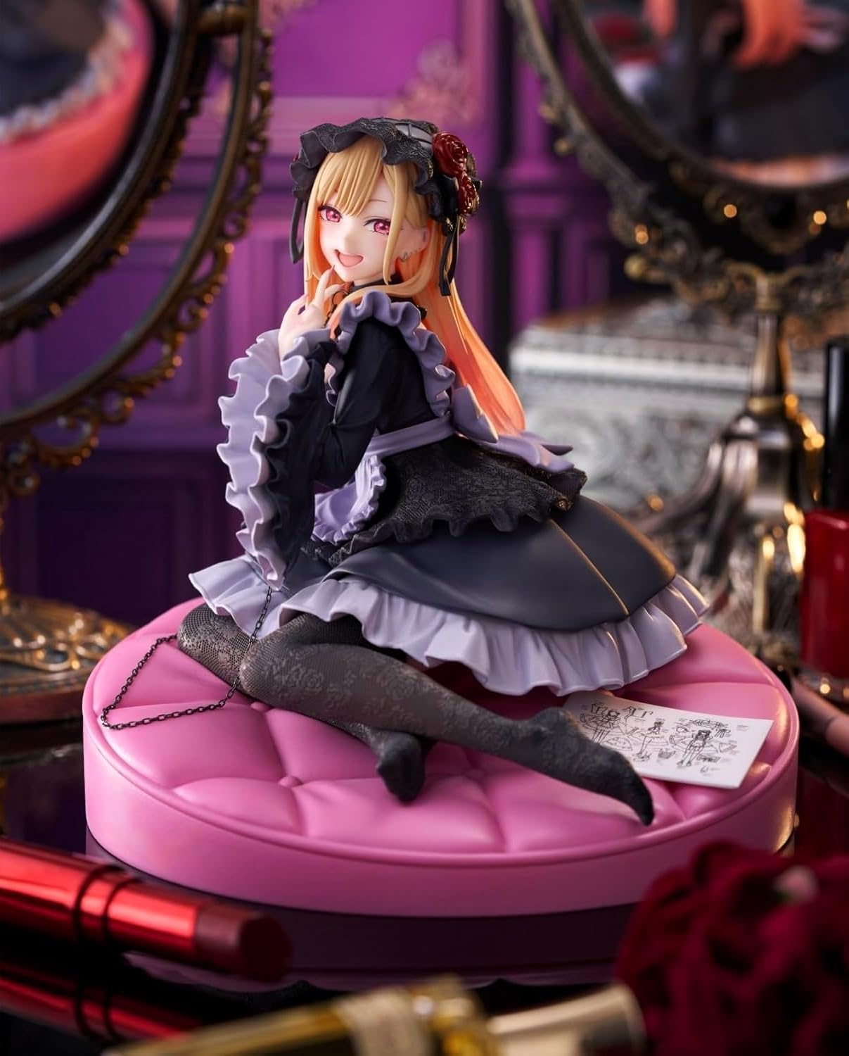 

Фигурка Китагавы Марин Кукла влюбленности Kisekoi Костюм Куроэ Сидзуку 15 см Официальный товар Китагава Марин Переодевание AMP+ Версия. приблизительно. [1 Тип]