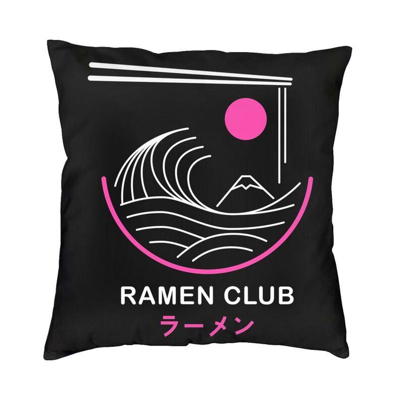 Japanese Samurai Cat Cushion Covers Sofa Home Decorative Square Throw Pillow Cover 40X40Cm