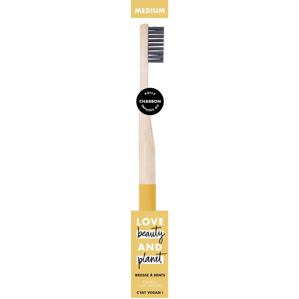 Love Beauty & Planet - Brosse à Dents Bambou Charbon - Medium -