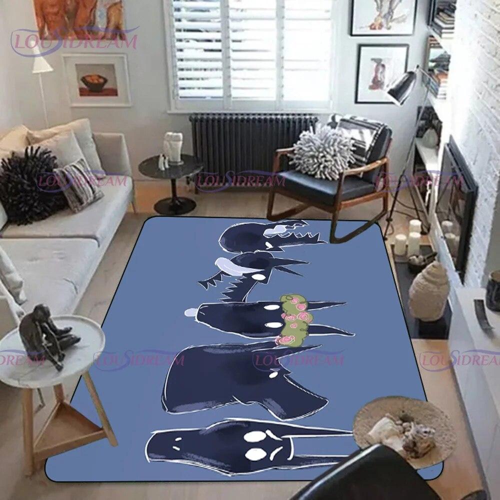 Cartoon Comics Lore Olympus Tištěný koberec Koberec do obývacího pokoje Ložnice Dekorace pohovky Šatna pro dospělé Protiskluzová podložka na podlahu