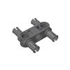 Peças MOC Porco Arco-Íris 48989 Hub Conector Pin High-Tech Perpendicular 3L com 4 Pinos Blocos de Construção DIY Compatíveis Brinquedos