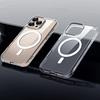 Us Stock Transparent Phone Case Tpu Safe Shockproof Clear Magnetic Cell Phone Case Cover for Iphone 14 15 16 17 Pro Max