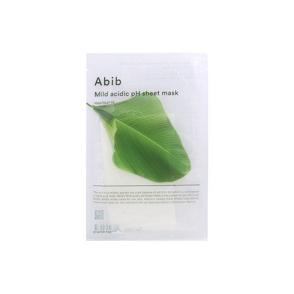ABIB Mild Acidic pH Sheet Mask Heartleaf Fit (30ml*10ea) 1 Pack