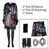 Halloween Cosplay Clown Dress Costume Party Props Funny Stage Performance Suit