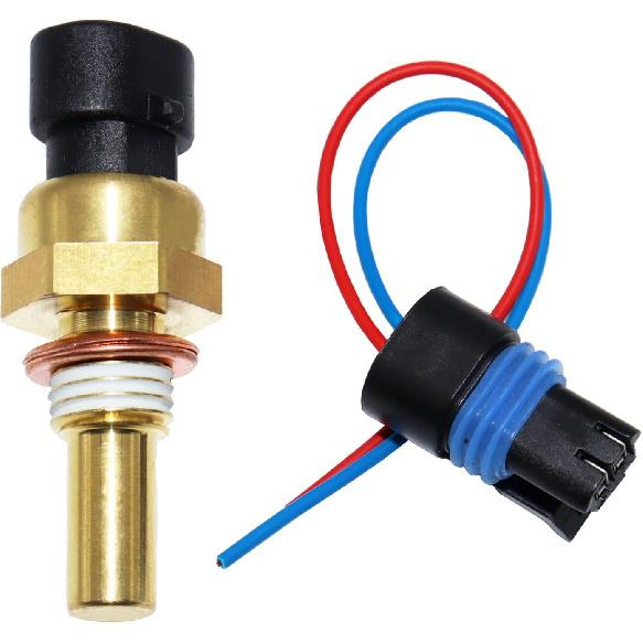 213-4514 213-4333 19236568 Engine Coolant Temperature Sensor with Pigtail Connector for Buick Lacrosse Chevy Impala Express Silverado Suburban 1500