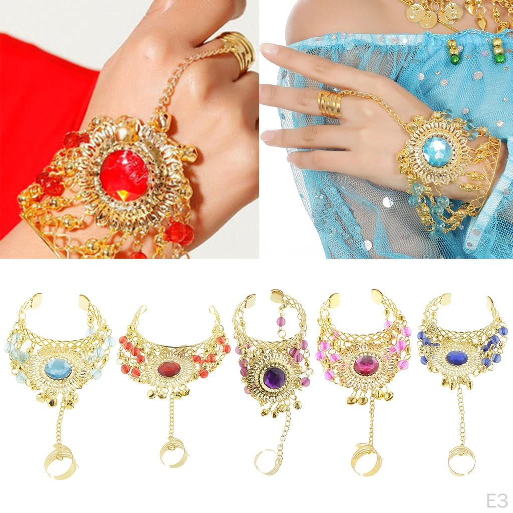 1 Piece Belly Dance Bracelet with Suitable for India Show,