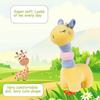 Giraffe Plush Toy, 35cm Soft Plush Dolls, Cute Giraffe Plushie Doll, Stuffed Animal Toys, Throw Cushion Doll, Cuddly Figures Plush(Yellow)