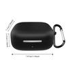 Silicone Earphone Cover with Carabiner Charging Box Shell for HUAWEI FreeArc