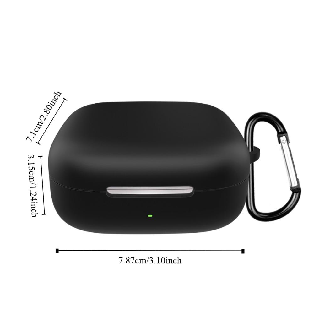 Silicone Earphone Cover with Carabiner Charging Box Shell for HUAWEI FreeArc