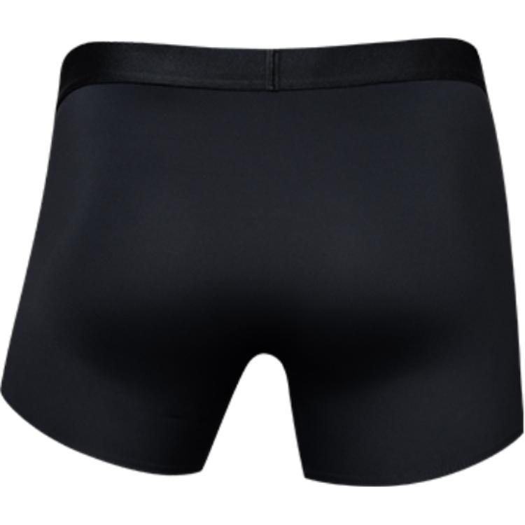 Anta Training Series Solid Color Mid-Rise Moisture-Wicking Breathable Simple Sports Underwear Men Underwear Basic-Black 192437971-1